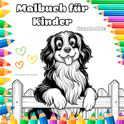 Hunde Malbuch, Hunde Ausmalbilder